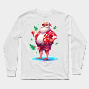 Santa Claus in July #5 Long Sleeve T-Shirt